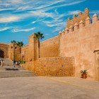 Ingresso della Kasbah del Udayas a Rabat in Marocco