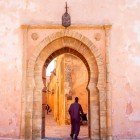 I pittoreschi vicoli della Kasbah di Rabat ricchi di negozi e attrattive truristiche