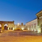 Porta d'ingresso del Mausoleo di Moulay Ismail a Meknès, Marocco