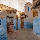 Vicoli tipici della Medina della Città sacra di Moulay Idriss in Marocco