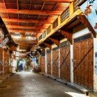 Dettagli dei Souk nella Medina di Fes in Marocco