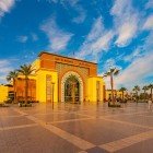 Antica stazione dei treni di Marrakesc in Marocco