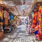 Souvenir sul mercato Jamaa el Fna a Marrakech in Marocco