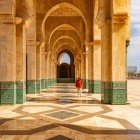 Moschea Hassan II è la settima moschea funzionante più grande al mondo è la prima in Africa