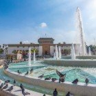 Piazza Mohammed V e il Palazzo di Giustizia a Casablanca in Marocco