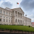 Palácio de São Bento sede del parlamento portoghese nel centro di Lisbona