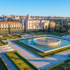 Monastero Dos Jeronimos nel quartiere di Belem nella città di Lisbona in Portogallo