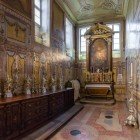 Interni della sacrestista della Chiesa di Sant'Antonio da Lisbona contenente la cripta del Santo