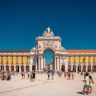 Praça do Comércio, è la piazza più iconica di Lisbona