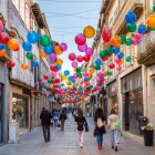 Una delle strade dello shopping del centro storico di Braga dove trascorrere del tempo libero e acquistare qualche souvenir