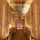 Tomba di Ramesse VI faraone della XX dinastia egizia, la tomba si trova accanto a quella di Tutankhamon nella Valle dei Re a Luxor in Egitto