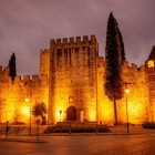 Castello gotico trecentesco di Alter do Chão nella regione dell'Alentejo 