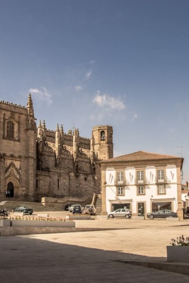 La Cattedrale Gotica di Covilha nella città omonima in provincia di Breira in Portogallo