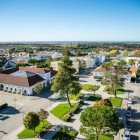 Il mercato municipale coperto nel villaggio di Alter do Chão, in Alentejo, in Portogallo