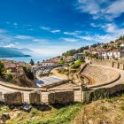 Il teatro antico di Ocrida è un teatro situato nell'omonima città macedone e risalente al periodo ellenistico. Fu costruito nel 200 a.C.