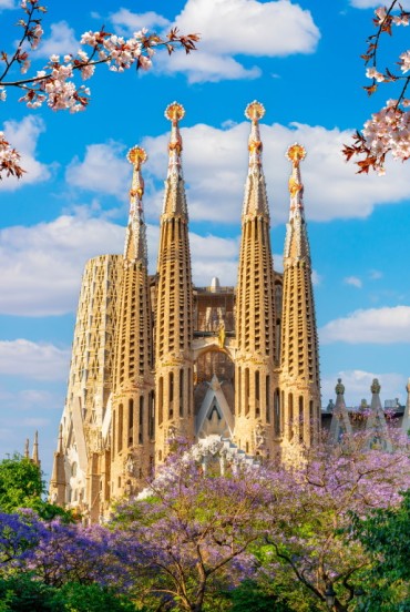 La Sagrada Familia è il monumento rappresentativo di Barcellona