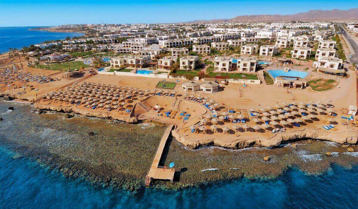 Amphoras Blu Hotel - Amphoras Blu Hotel veduta panoramica della struttura e della spiaggi vista dal drone