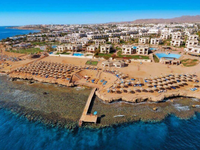 Amphoras Blu Hotel - Amphoras Blu Hotel veduta panoramica della struttura e della spiaggi vista dal drone